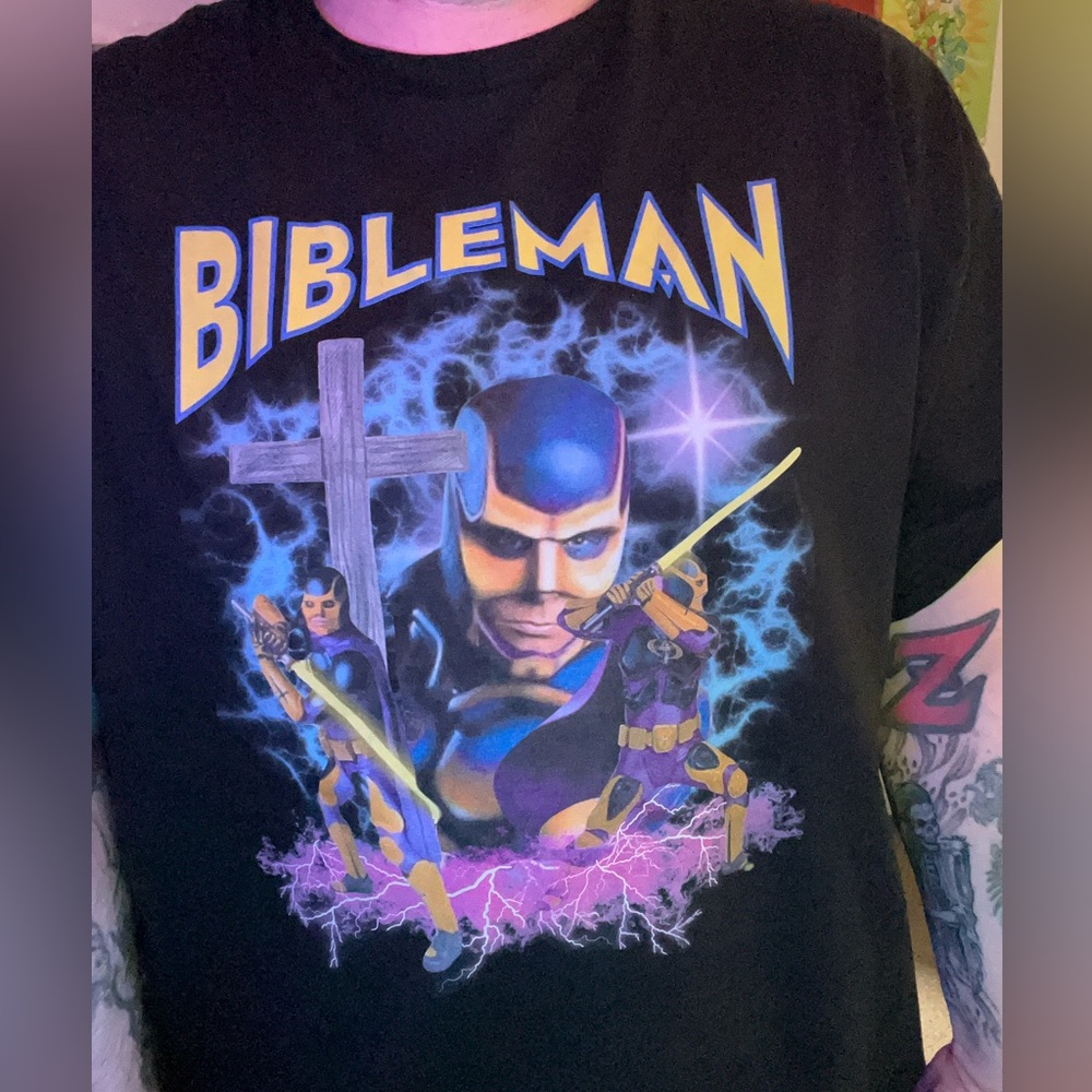 Bibleman Bootleg Vintage Style American Apparel T-Shirt